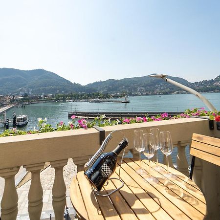 Appartamento Esclusivo Fronte Lago, In Centro A Como Con Garage Exterior foto